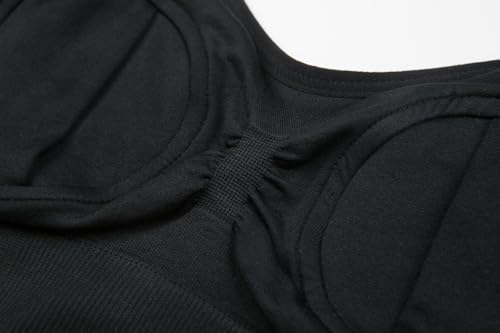 Hands Free Pumping and Nursing Maternity Bra, Comfortable All-Day Pumping Bra, Adjustable Maternity Nursing Bra Black4