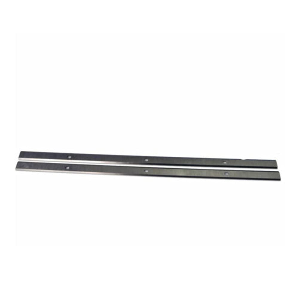 2 piezas 13 '' Cuchillas para cepillar madera para Metabo DH330 DH316 Piezas de maquinaria de carpintería portátil de doble filo 330x13x1.5mm, como se muestra
