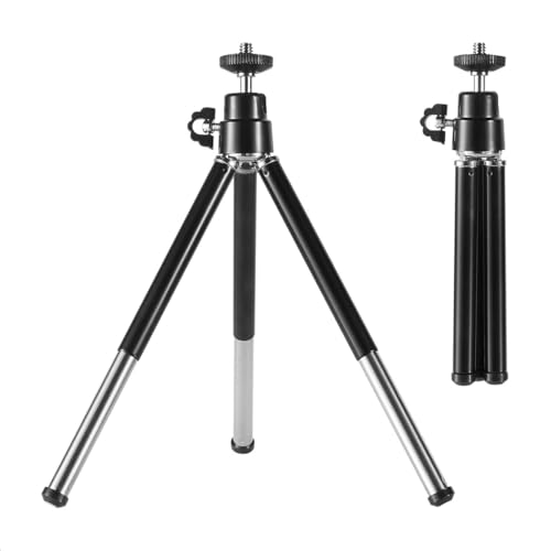 SOU FOTO Mini Tripé de Mesa 17cm para Celular, Câmera Compacta e Webcam MTP-001