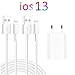 Produktbild CNANKCU Ladeset[MFi Certified], 2x3FT Phone Ladekabel und 1 Pack USB Netzteil Netzstecker für iPhone XS/XR/XR Max/X/8/8 Plus/7/7 Plus, iPad