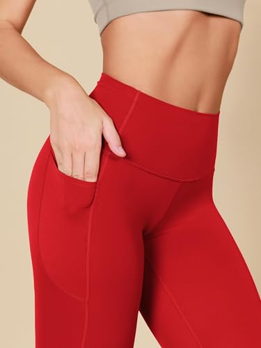 Image of ODODOS Buttery Soft Lounge Yoga Leggings with Pockets for Women 23 inch / 25 inch /28 inch High Waist Yoga Pants