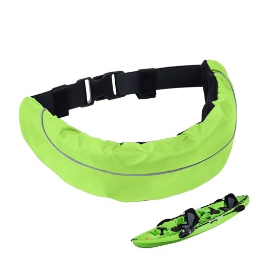 Cinturones de Flotación para Pádel, Pack de Cinturón Inflable y Ajustable, Accesorios de Seguridad Ajustables para Natación Buceo Kayak Voile Surf