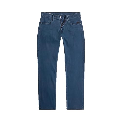G-STAR Men's Mosa Straight Jeans, Azul (Worn In Indigo Gd D23692-d552-h284), 40W x 34L3