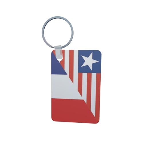 U24 Porte-clés Liberia France Aluminium 50 x 47 mm