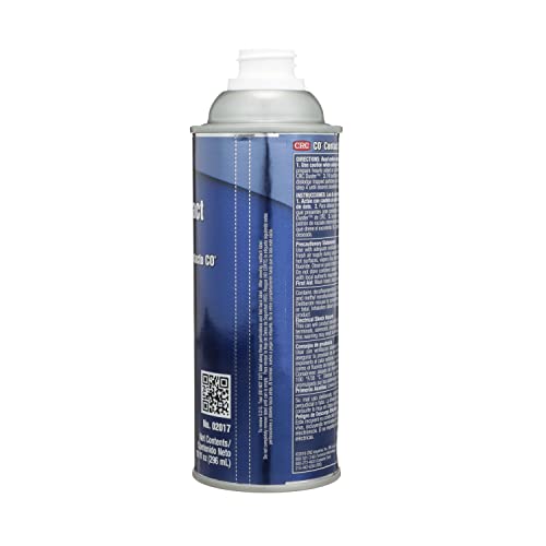 Image of CRC CO Contact Cleaner 02017 - 10 FL OZ, Plastic Safe Electronics Cleaner, Ideal for Sensitive Electronic Equipment