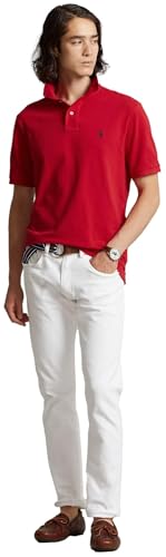 Image of POLO RALPH LAUREN Men's Custom Slim Fit Iconic Mesh Polo