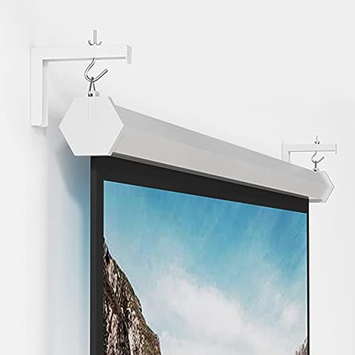 Support mural pour écran de projection ultra stable avec fixation simple Ciieeo
