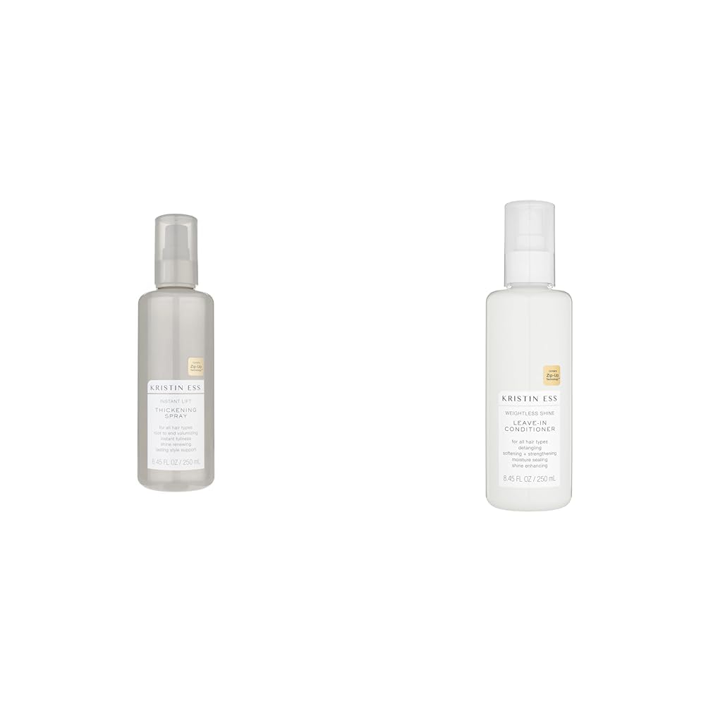 Kristin Ess Hair 8.45 fl. oz. Instant Lift Thickening Spray + Weightless Shine Leave In Conditioner Spray