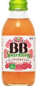 Chokora BB sparkling Grapefruit & peach taste 140 ml x 24