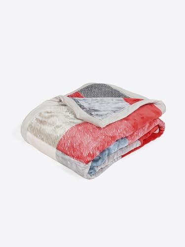 Image of Monte Carlo Single Bed Heavy Winter Blanket Everest Plus 2 Ply 600 GSM | 2.1 KG (220x160 CM), Grey