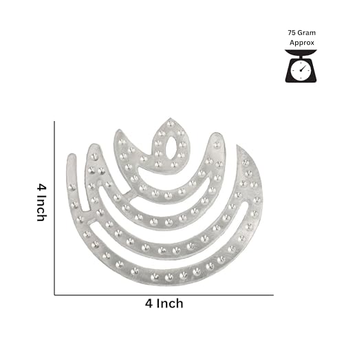 Image of Zinc Chand Helix | 4 Inch |Energy Booster Vastu Remedy| Vastu Helix Remedy for Zone Correction |Zonal Placement - NE | Pack of 3