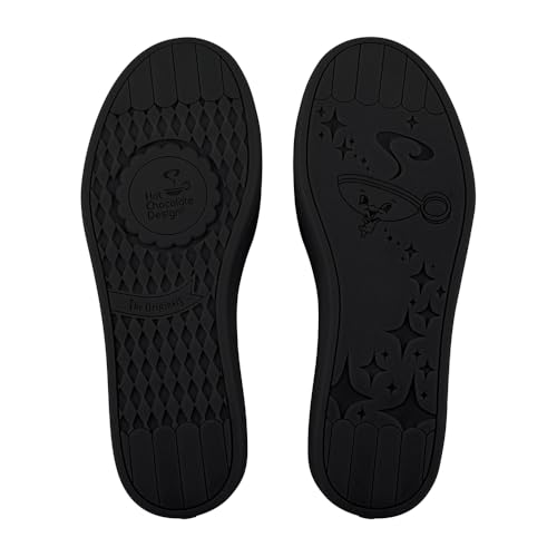 Image of Hot Chocolate Design All-Day Women's Lace-Up Sneakers | Canvas Upper, Cushioned Footbed with Arch Support, Flexible Rubber Outsole, Vegan Construction, Casual Everyday Sneakers