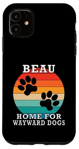 Beau Home For Wayward Dogs �t�@�~���[�l�[�� �X�}�z�P�[�X iPhone 11 �p