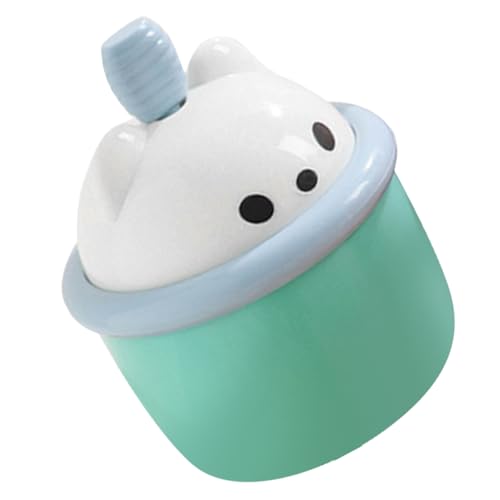 Ipetboom espuma limpiadora facial lavado de cara en espuma chapoteo gel baño bath fabricante de burbujas portátil fabricante de burbujas de de lavado de cara abdominales Green
