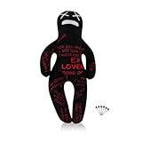 LiveBe Personalized Revenge Voodoo Doll Revenge Spell with 6 pcs Pins (Black)