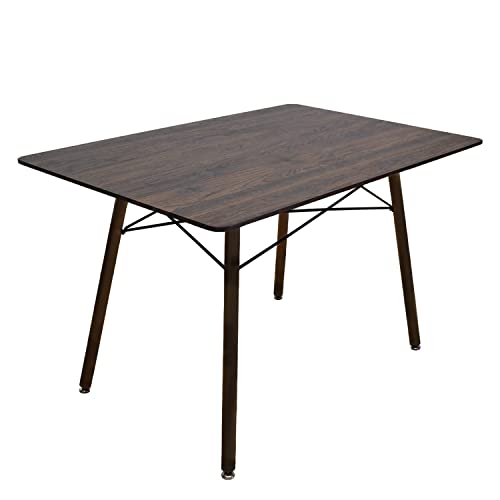 Opiniones y reviews de Mesa Antecomedor los preferidos por los clientes. 40 MUNDO IN MUEBLES, Mesa de Comedor Rectangular Mundo IN Oslo, Comedor Minimalista para 4 a 6 Personas, 120X80cm, Fácil Ensamblado Práctico Elegante, Color Nogal