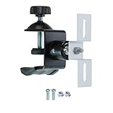 Heptus 【場所を選ばず簡単取付】 取付金具 ソーラーライト 防犯カメラ ポール フェンス クランプ 1.5-5cm