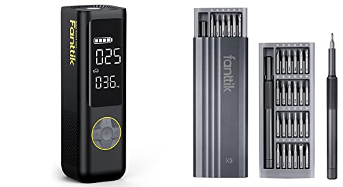 Fanttik X8 APEX Portable Tire Inflator and X5 Mini Screwdriver