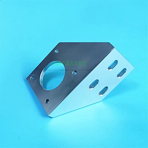 Lysee 3D Printer Parts & Accessories - BLV Y axis Aluminum 17 Motor Mount Bracket L typefor Anet A8 prusa I3 3D Printer Parts - (Color: Black)
