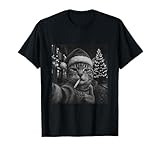 Cat Smoking Selfie Christmas Clothings Co.