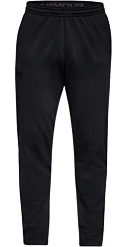Under Armour Men's ColdGear Fleece Active Pants 1360701 (Black/Black, L)