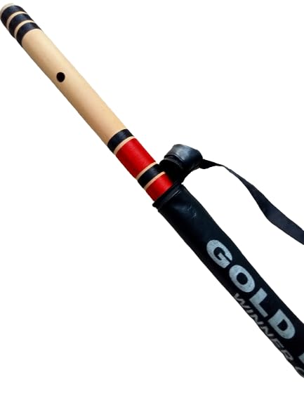 D Sharp Base Indian Professional Right Handed Bamboo Flute 32 inch Size & 82 Cm Length With Free Carry Bag Special For Flute Players (DSB0166)-image-32