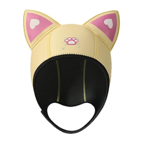 Capucha de buceo de 3mm con orejas de gato para disfrutar del mar en familia