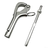 Mecanismo de liberación rápida: experimenta un acceso sin esfuerzo con nuestro gancho pelícano que se puede abrir con un sistema de liberación rápida que permite el desprendimiento cuando sea necesario, excelente para barandillas de seguridad que requieren apertura y cierre frecuentes en tu embarcación, proporcionando un acceso cómodo sin comprometer la seguridad.