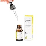 Vitamina D3 Gocce 2000 UI – Natural D Drops – Vitamina D Alta Concentrazione – Vitamina D 2000 UI per Goccia – Vitamina D3 da Lichene (Vegana) – Supporto Ossa e Sistema Immunitario – Made in Italy