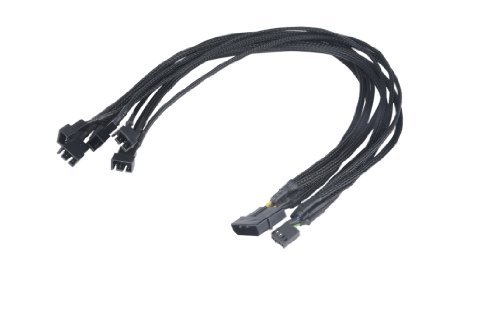 Akasa AK-CBFA03-45 - Cable Divisor para 5 Ventiladores de 45 cm