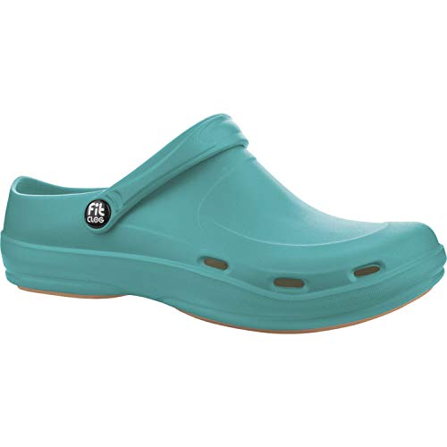 FITCLOG Basic 001 - Zueco (talla 38), color turquesa