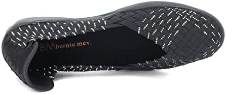 Bernie Mev Women's, Catwalk Slip-On Black Silver 39 M | Image 5