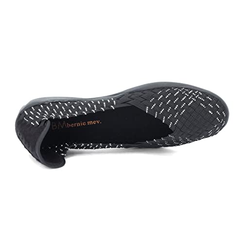 Image of Bernie Mev Catwalk Women's Stretch Woven Slip On Flat Shoes for Women