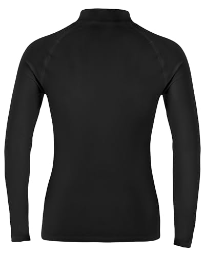 Roadbox Boys Girls Compression Shirts - Youth Long Sleeve Athletic Undershirt Mock Neck for Football Baseball Basketball2