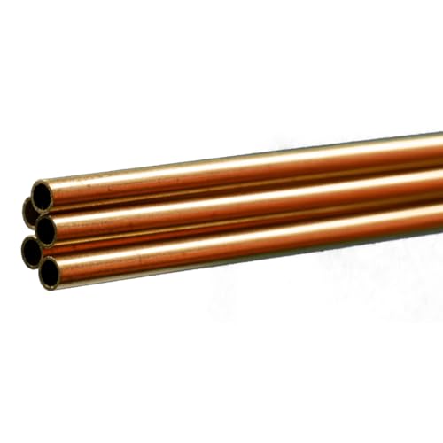 K&S Precision Metals Round Brass Tube 1145 – 1/8
