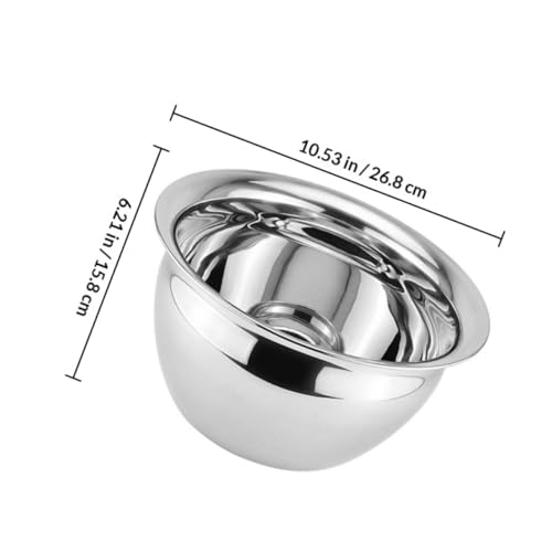Bowl acero inoxidable 304, 9 pulgadas, reutilizable miniatura 2