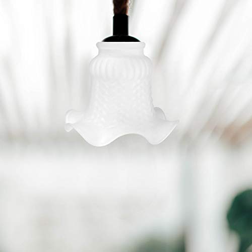 PIXNOR E27 Lustre Abajur de Lírio de Substituição Abajur Tampa Do Suporte 13. 5X10cm para Luz Pendur