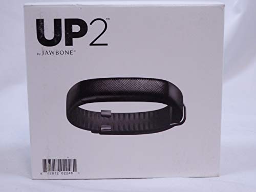 Jawbone UP2 - Black Tracks steps, exercise calories hours slept Get alerts......