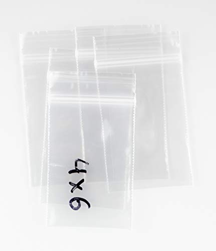 Bolsa de plastico autocierre 4 x 6 cm (100 Unidades)