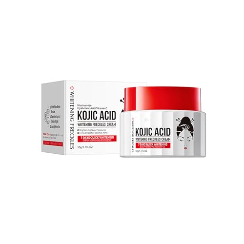 Crema aclaradora para pieles oscuras, crema antipecas, para el cuidado de la piel, para una piel más clara e hidratada, adecuada para todos los grupos de personas
