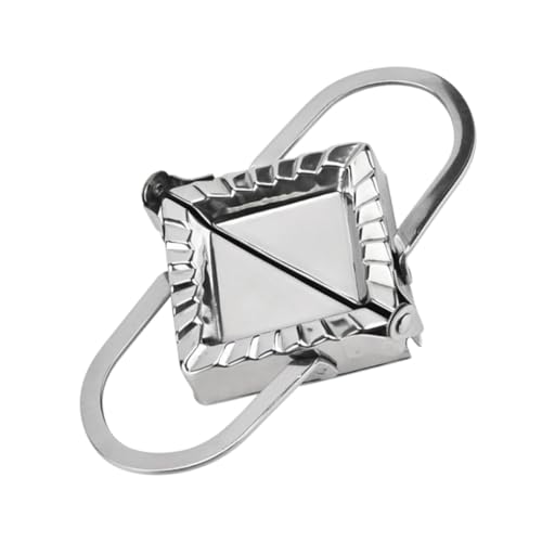 BRIGHTFUFU Dumplings 304 Stainless Steel Dough Press for Ravioli Empanada Easy to Clean Use