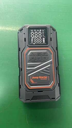 Jump Starter with Air Compressor, 5000A Portable Car Battery Jumper Starter with 150PSI Auto-Shutoff Tire Inflator - Detailed View