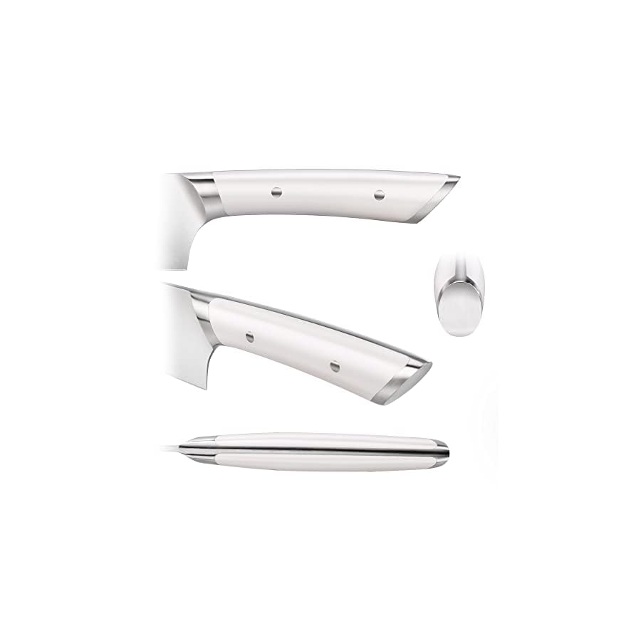 Cangshan HELENA Series German Steel Forged, HUA Knife Block Set (4-Piece, White)