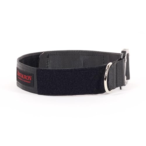 Zentauron Diensthund Halsband Kilo 9 45mm breites Hundehalsband mit Zweipunkt Metall-Schnalle