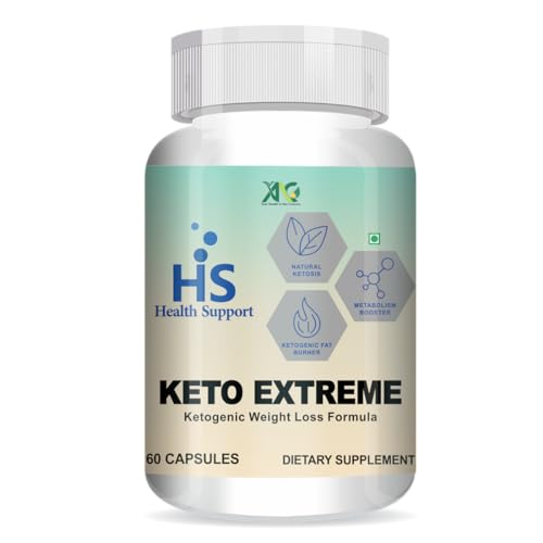 ANC Keto Extreme Ketogenic Weight Loss Formula with Garcinia Cambogia Extract Fat Burner | Metabolism Booster (60 Capsules)