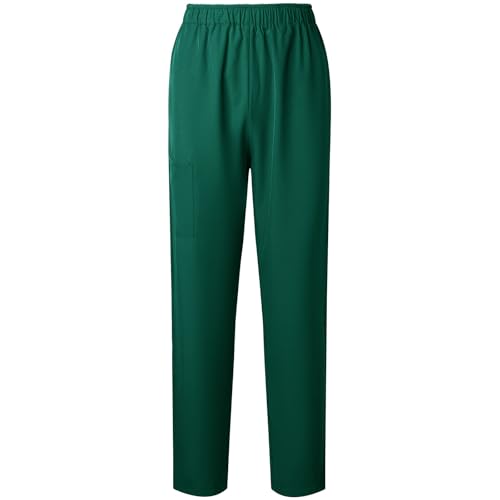 Image of Women's Medica Scrub Pants Pull On Workwear Cargo Pocket Elastic Waist Hospital Uniform Trousers