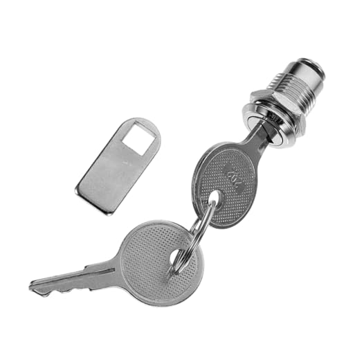 Veemoon Cerradura Leva para Muebles de Zinc Resistente con Llave Fácil Instalación para Armarios y Buzones Seguridad Fiable y Diseño Moderno Elegante