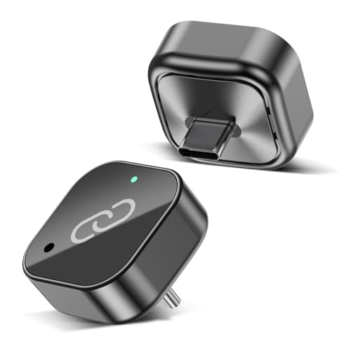 Spedal Adaptador Inalámbrico Android Auto y CarPlay, Plug & Play, Conexión Auto y Estable, WiFi Dual Band 5G/2.4G, para Coches 2016+ con Sistema de Serie (USB C)