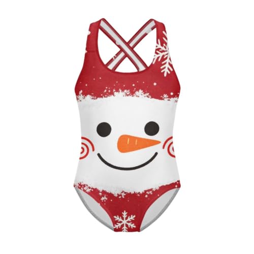 Image of Girls One Piece Cat Swimsuits Quick Dry Cartoon Beach Bathing Suit Crossback Swimwear for Kids 5-14 Years