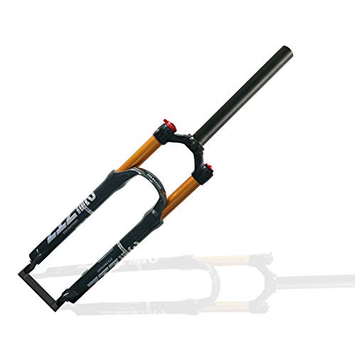 ZTZ MTB Magnesium-Legierung Luftfedergabel, Mountainbike Frontgabel, 25 cm Einbauhöhe (Manual Locking, 29)